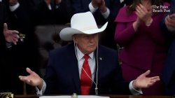 Donald Trump cowboy hat  MAGA goofy Meme Template