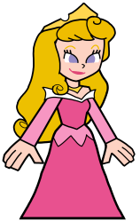 Princess Aurora in Hero 108 Style Meme Template