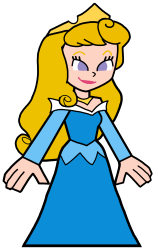 Princess Aurora in Hero 108 Style Meme Template