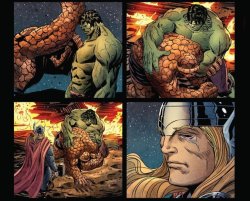 Hulk and the thing crying Meme Template