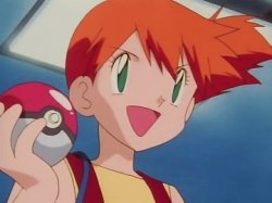 Misty pokebal Meme Template