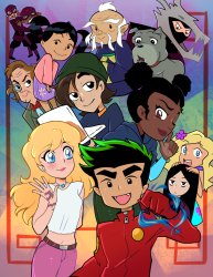 American Dragon Jake Long is awesome Meme Template