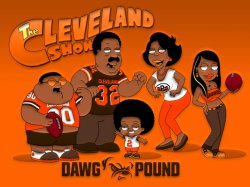 The Cleveland Show X Dawg Pound Meme Template
