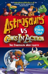 Astrosaurs VS Cows In Action poster Meme Template