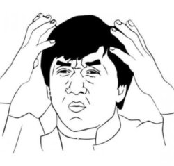 jackie chan wtf flipped Meme Template