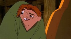 Quasimodo looks back Meme Template