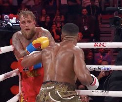 Anthony Joshua Jake Paul Meme Template