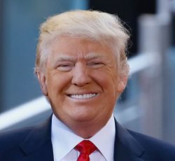 Trump smile Meme Template