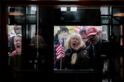 Angry MAGA Mob Meme Template