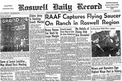 Roswell UFO crash Meme Template