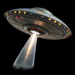 UFO beam Meme Template