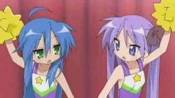 Konata and Kagami were like Iggy and Jiggers Meme Template