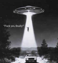 UFO Sci-fi Meme Template