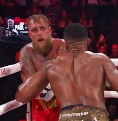 Jake Paul about to get punched Meme Template