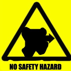 No safety hazard Meme Template