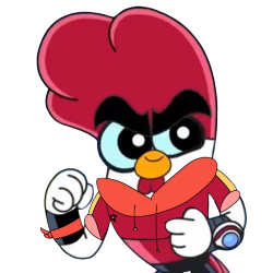 Chuck Chicken but edited Meme Template