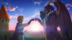 Hero Fistbumps Dragon Meme Template