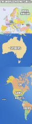 The World in a nutshell Meme Template