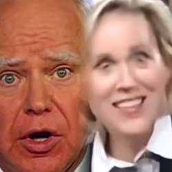 Tim Walz and wife Meme Template