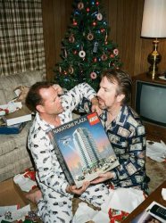 Hans Gruber John Mcclaine on Christmas Morning Meme Template