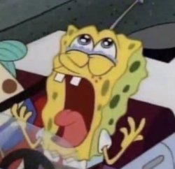 spongebob crying Meme Template