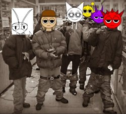 Phillip and his homies Meme Template