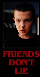 Friends don't lie Meme Template