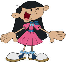 Kuki sanban wear a pink dress Meme Template