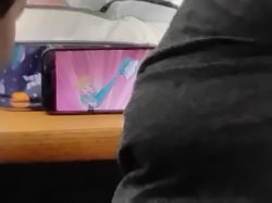 When you watch my supaboo on your phone Meme Template