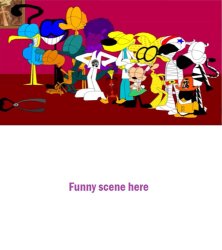 13 CartoonMania Characters Chuckle At What Meme Template