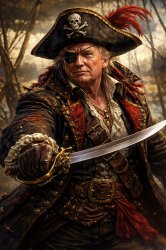 Trump, leader of Somali pirates Meme Template