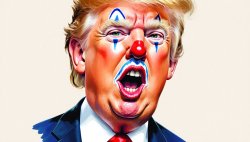 Donald Trump clown face clownface Meme Template