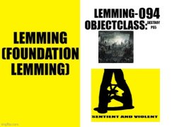 Lemming-094 Meme Template