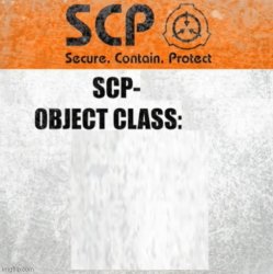 Keter/Safe SCP Meme Template