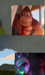 Donkey Kong Tells Off Juniper Montage for Five Minutes Meme Template