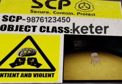 SCP-9876123450 Label Meme Template