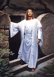 Jesus coming out of his cave Meme Template