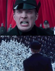General Hux speech Meme Template