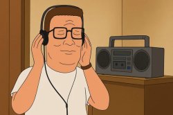 Hank Hill Music Meme Template