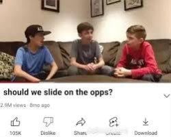 should we slide on the opps? Meme Template