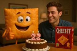 Cheez-It Celebrates 22 Years of the Same Commercial Meme Template