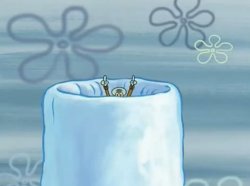 Squidward igloo Meme Template