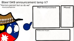 Bbee1949 temp v7 Meme Template