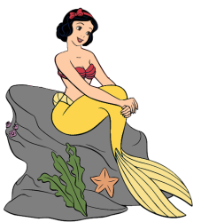 Mermaid Snow White Meme Template