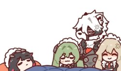 Sleeping Ellen, angry teammates Meme Template