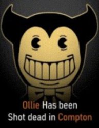 Ollie Has Been Shit Dead In Compton Meme Template