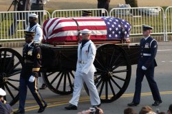 Presidential caisson funeral flag-draped coffin Reagan Meme Template