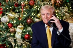 The Donald, Donald Trump, MAGA Christmas Meme Template