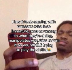 how it feels arguing Meme Template