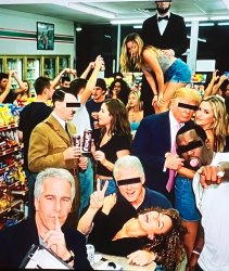 Epstein Island Meme Template